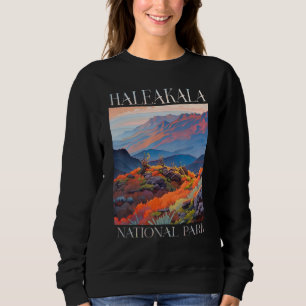Haleakala National Park Maui Hawaii Nature Hiking  Sweatshirt