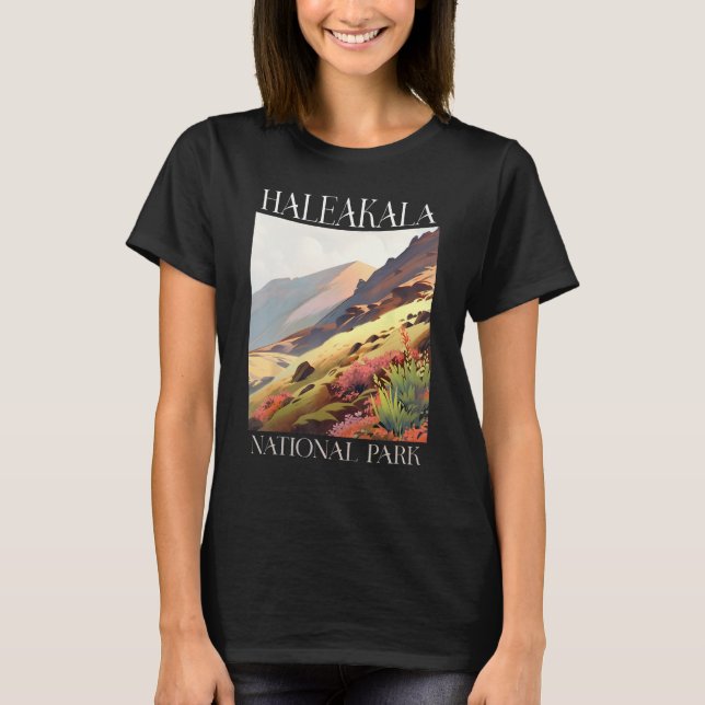 Haleakala National Park Maui Hawaii Nature Hiking  T-Shirt (Front)