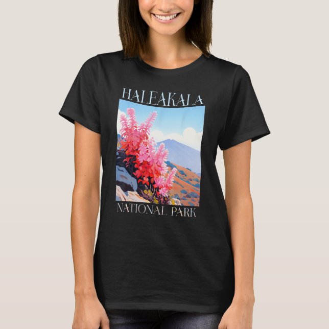 Haleakala National Park Maui Hawaii Nature Hiking  T-Shirt (Front)