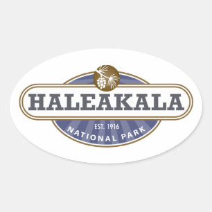 Haleakala National Park Oval Sticker