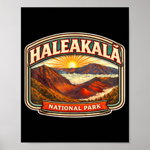 Haleakala National Park Souvenir Hawaii Memorabili Poster