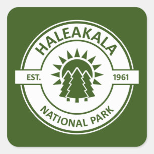 Haleakala National Park Square Sticker