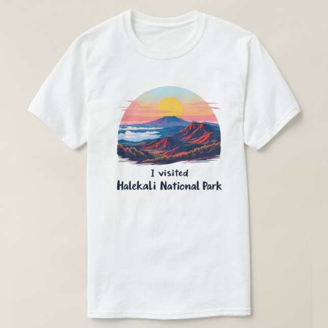 Haleakalā National Park T-Shirt (Design Front)