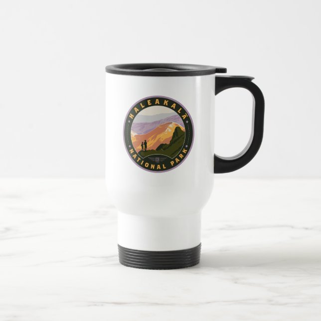Haleakala National Park Travel Mug (Right)