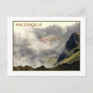  "HALEAKALA RISING UP THROUGH THE CLOUDS" POSTCARD