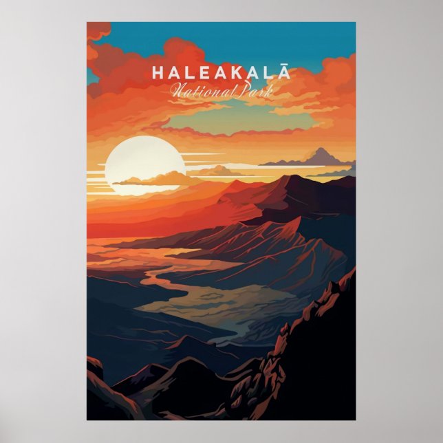Haleakala Sunrise Poster (Front)