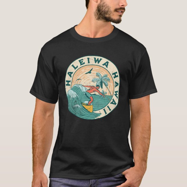 Haleiwa Hawaii  1 T-Shirt (Front)
