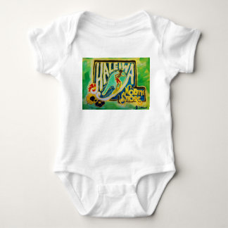Haleiwa Hawaii Hula Aloha baby Bodysuit