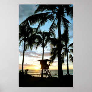Haleiwa Sunset Poster