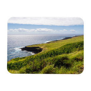 haleokane lookout and pacific ocean magnet