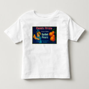 Hale's Pride Pear Crate LabelSuisun, CA Toddler T-Shirt