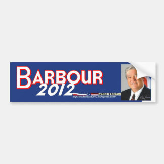 Haley Barbour 2012 Bumper Sticker