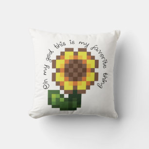 Haley Sunflower Pillow – Stardew Valley Inspired G