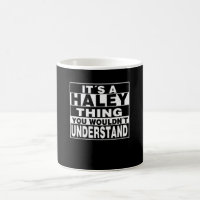 HALEY Surname Personalised Gift