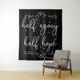 Half Agony, Half Hope II - Persuasion Quote Tapestry