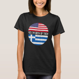 Half American Half Nepalese Usa Flag Family Herita T-Shirt