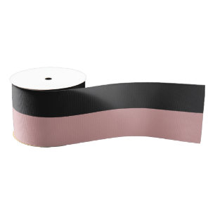Half And Half Colored Ribbon Grosgrain Ribbon