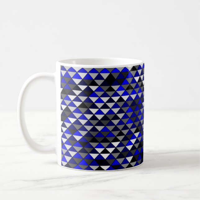 Half and Half Diamonds 11oz Mug (Left)