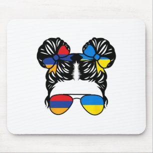Half Armenian Half Ukrainian Girl Armenia Kids Her Mouse Mat