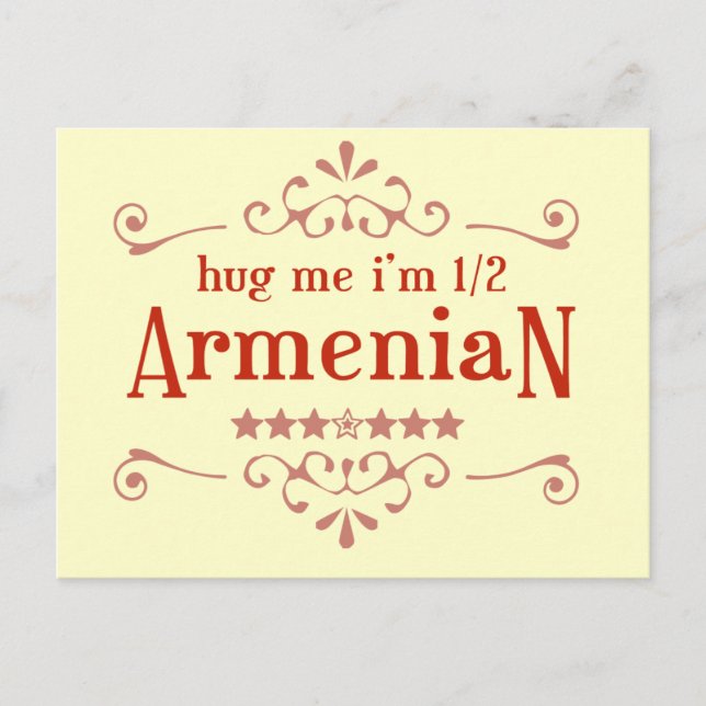 Half Armenian Postcard (Front)