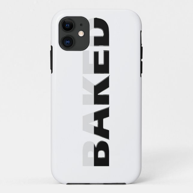 Half Baked Design Case-Mate iPhone Case (Back)