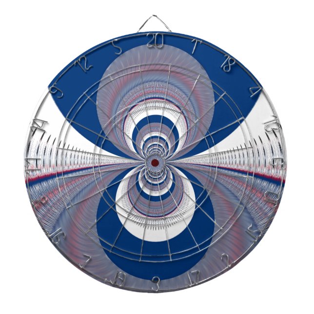 Half Blue Dartboard (Front)