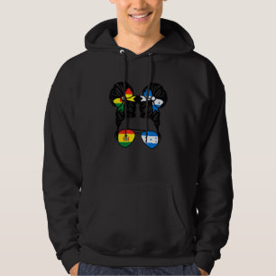 Half Bolivian Half Honduran Girl Bolivia Kids Hoodie