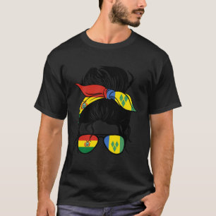 Half Bolivian Half Vincentian Mix Bolivia And Vinc T-Shirt