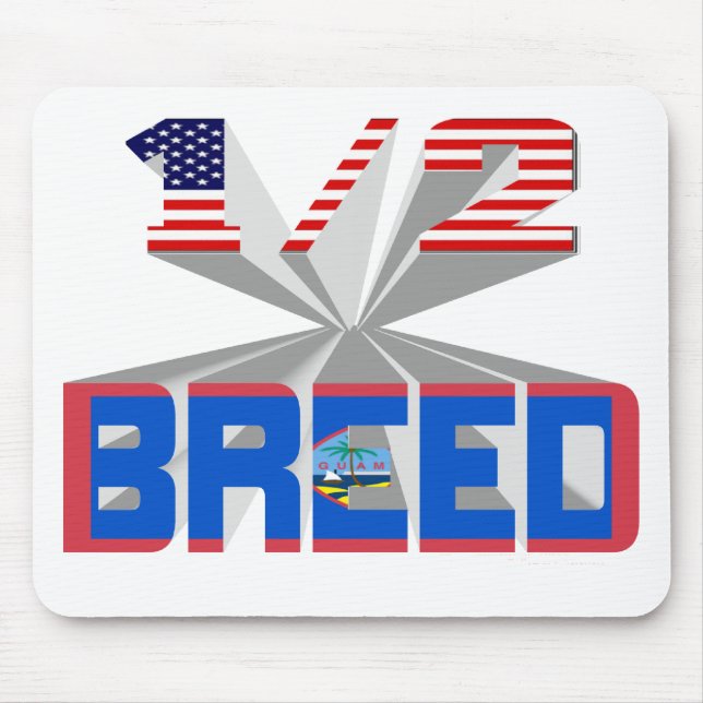 Half Breed - Guam Mouse Mat (Front)