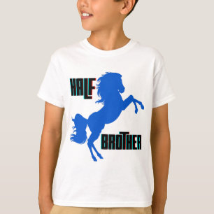 Half Brother Horse Rearing T-Shirt