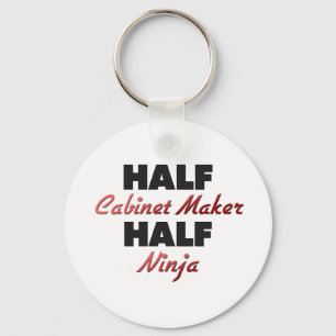 Half Cabinet Maker Half Ninja Key Ring