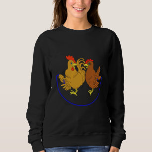 Half chicken jump rope sweatshirt