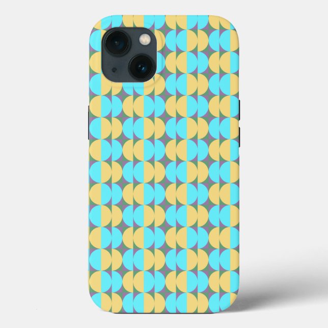 Half Circles Case-Mate iPhone Case (Back)
