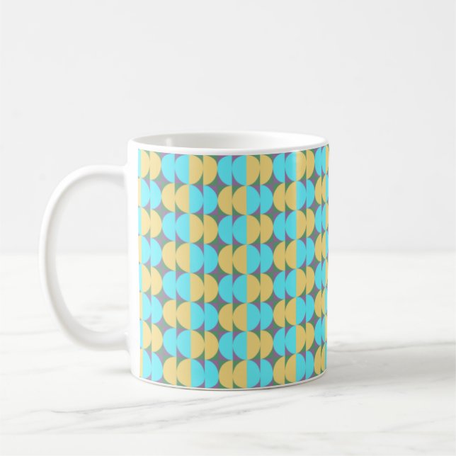 Half Circles Coffee Mug (Left)