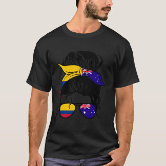 Half Colombian Half Australian Mix Colombia And Au T-Shirt