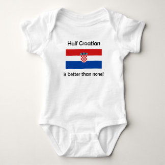 Half Croatian Baby Bodysuit
