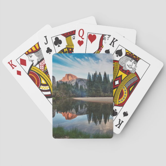 Half Dome and Merced Playing Cards (Back)