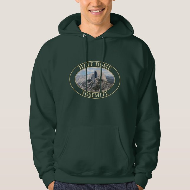 Half Dome at Yosemite National Park in California Hoodie (Front)