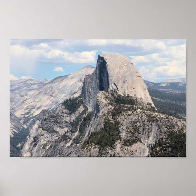 Half Dome at Yosemite National Park Poster (Front)