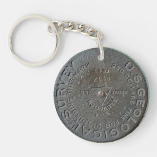 Half Dome Benchmark Key Ring