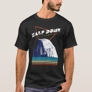 Half Dome California Usa 1980s Retro 1 T-Shirt