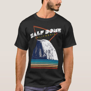 Half Dome California  USA 1980s Retro T-Shirt