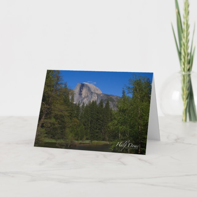 Half Dome Card (Front)