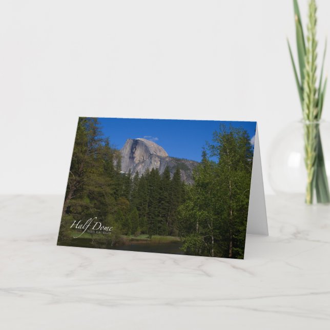 Half Dome Card (Front)