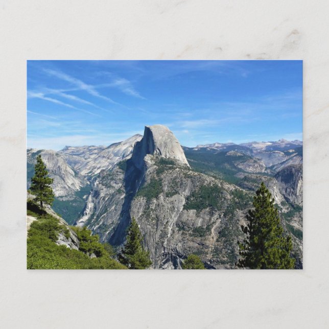 Half Dome from Glacier Point, Yosemite, CA Postcard (Front)