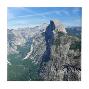 Half Dome from Glacier Point, Yosemite, CA Tile