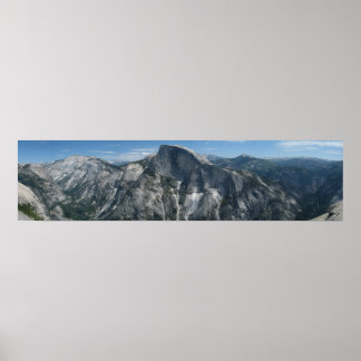 Half Dome from North Dome Poster