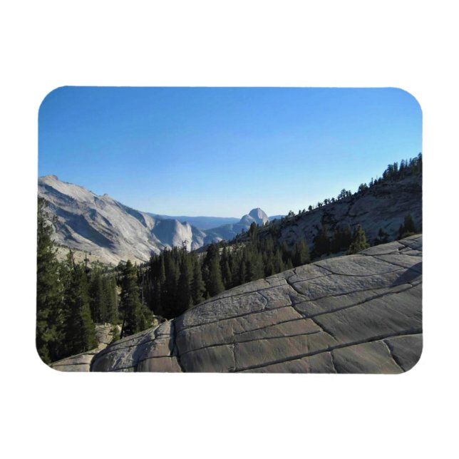 Half Dome from Olmstead Point, Yosemite, CA Magnet (Horizontal)