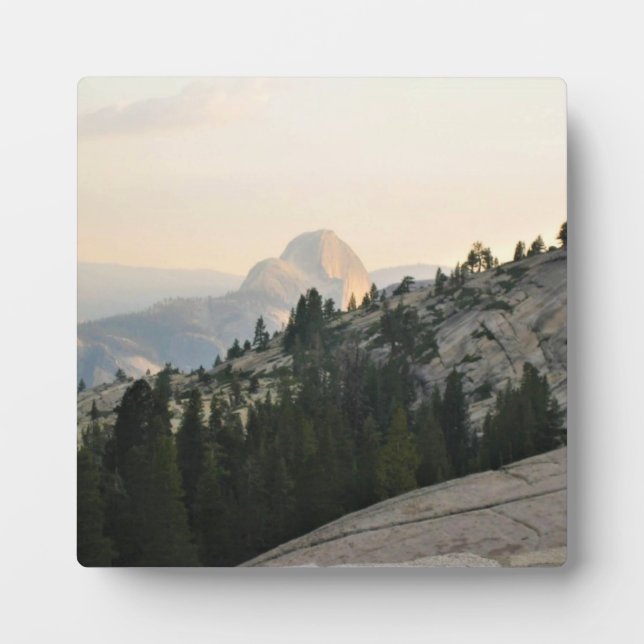 Half Dome from Olmstead Point, Yosemite, CA Plaque (Front)