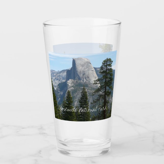 Half Dome from Panorama Trail I Glass (Front)